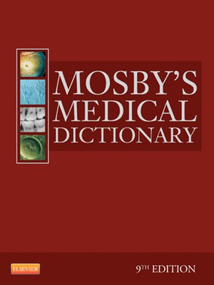 cover image of Mosby's Medical Dictionary--E-Book